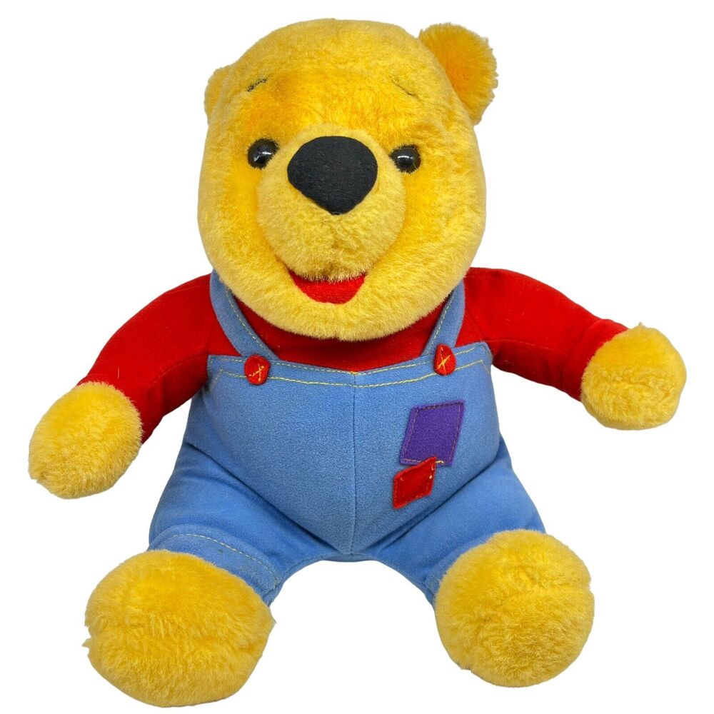 Vintage Disney‎ Mattel 1997 Winnie-the-Pooh 10" I Wiggle Giggle Tested Plush